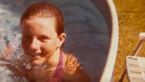 A teenage Lisa Johnson, hopelessly devoted to Robert Redford.