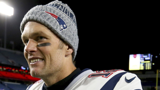 Still rolling: Despite his advanced years, Tom Brady has led the Patriots to yet another Super Bowl.