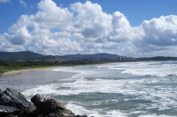 The remains were found at Jetty Beach, in Coffs Harbour