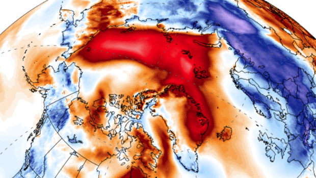"It's just wrong": This week's unusual burst of heat over the Arctic.