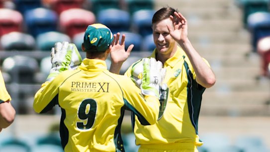 Poor crowd mars PM's XI's upset of South Africa