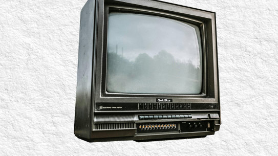 A classic gamer’s must-have - a CRT TV.