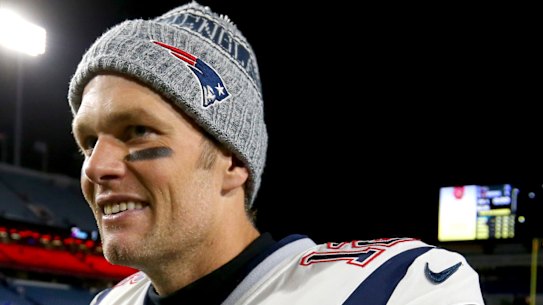 Still rolling: Despite his advanced years, Tom Brady has led the Patriots to yet another Super Bowl.