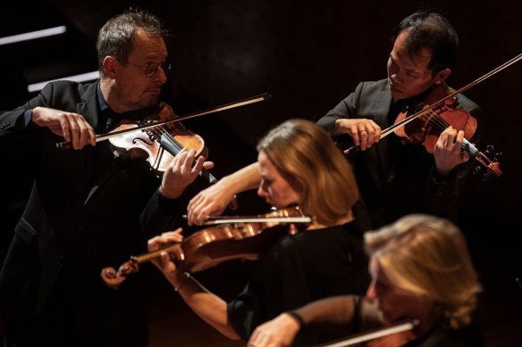 Musicians of the Australian Chamber Orchestra at an earlier performance.