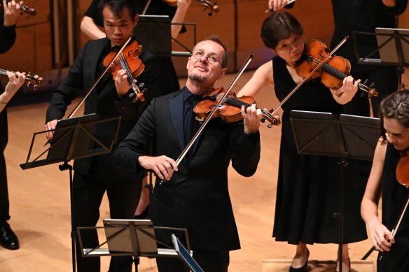 ACO artistic director Richard Tognetti has led the chamber orchestra since 1990.