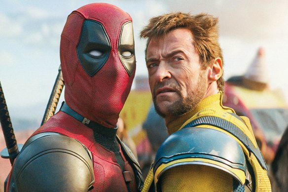 Billion-dollar bosom buddies … Deadpool and Wolverine.