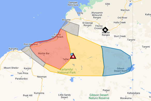 Windy.com - 🌀UPDATE: #CycloneIlsa has made landfall near