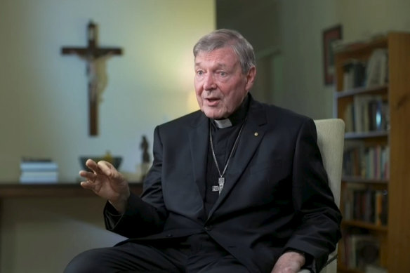 Cardinal George Pell defends himself in a recent television interview.