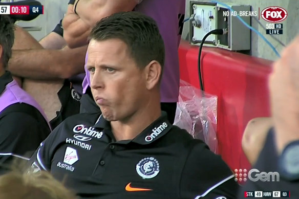 Brendon Bolton during his time with Carlton.