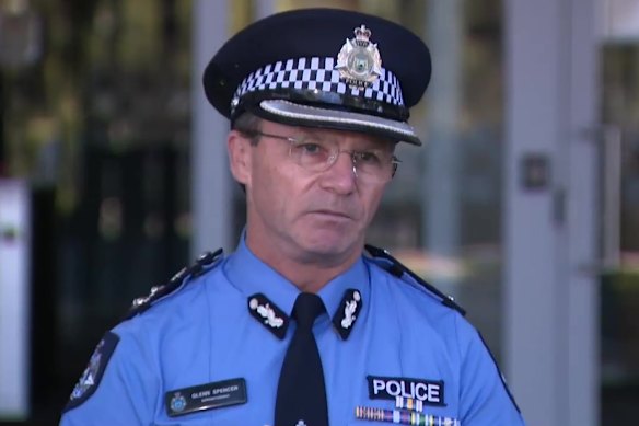 WA Police road policing command Acting Commander Glenn Spencer.