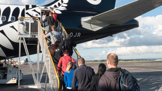 Air New Zealand is asking passengers to weigh in before flights.