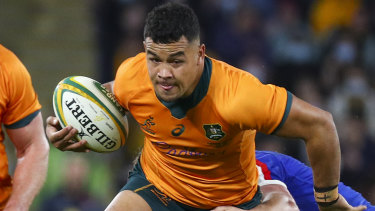 Australia’s Hunter Paisami has re-signed with Rugby Australia until after the 2023 World Cup.