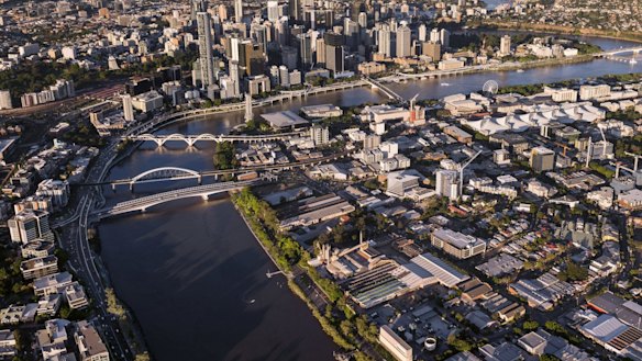 The Parmalat site sits between the William Jolly and Merivale bridges.