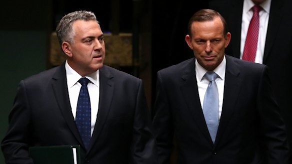 Under Treasurer Joe Hockey, the Abbott government in 2014 introduced a budget repair levy on high-income earners to help bring down the deficit.