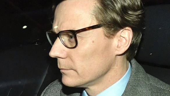 Cambridge Analytica chief Alexander Nix.