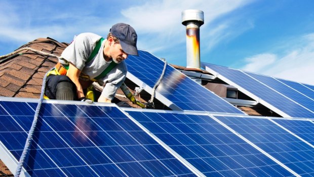 Solar panel installations soared to annual records - again - in 2018.