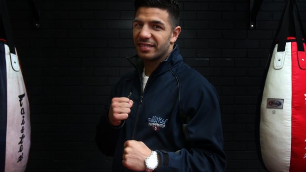 Hanging up the gloves: Billy Dib.