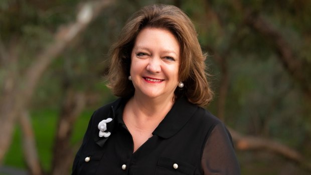 Gina Rinehart was honoured for her contribution to WA mining at the Diggers and Dealers conference on Wednesday.