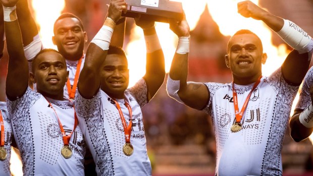 Form team: Fiji head to the Sydney Sevens on the back of two straight tournament wins.