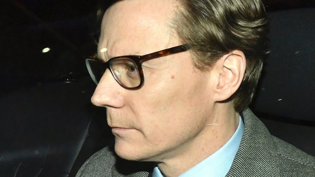 Cambridge Analytica chief Alexander Nix.