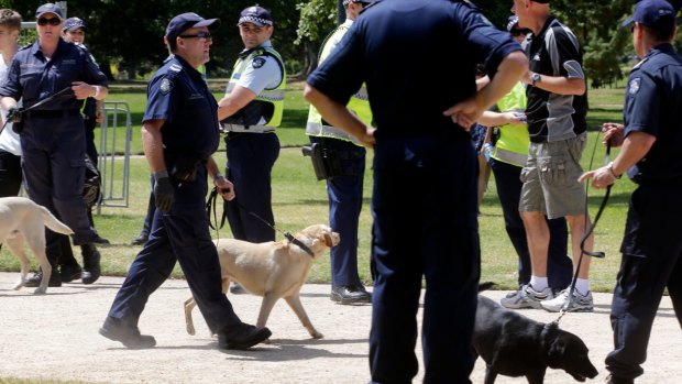 Zachary Currall was singled out by a police sniffer dog as he entered Sensations music festival last year.