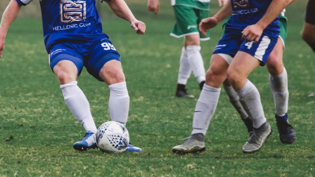 The ACT government are working with sporting clubs to improve fields. 