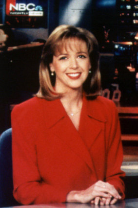 Linda Vester at NBC in 1998.