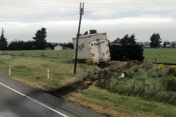 The two Australian women aged in their 50s died when the rental car they were travelling in veered into the path of an oncoming truck south of Christchurch, New Zealand. 