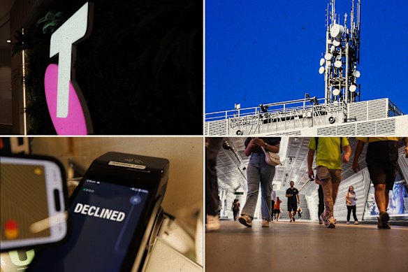 Wednesday’s outage affected a range of services across the country. 