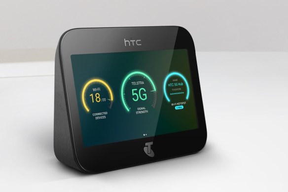 The HTC 5G hub can provide internet to all your devices, while its Android software can also connect to services directly.