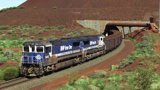BHP sends runaway iron ore train off the rails after 92km trip across Pilbara