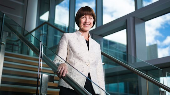 The new vice chancellor of Charles Sturt University and former department of human services secretary, Renee Leon.