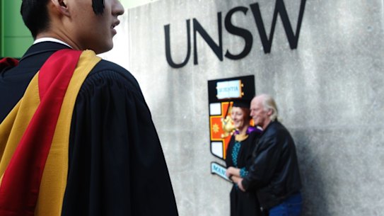 The University of NSW has come under fire for its handling of an article about Hong Kong. 