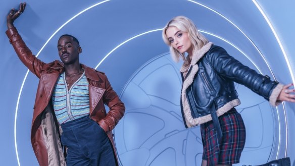 The Doctor (Ncuti Gatwa) and Ruby Sunday (Millie Gibson) in the new series of Doctor Who.