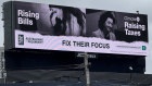 Australians for Prosperity ad in Kooyong.