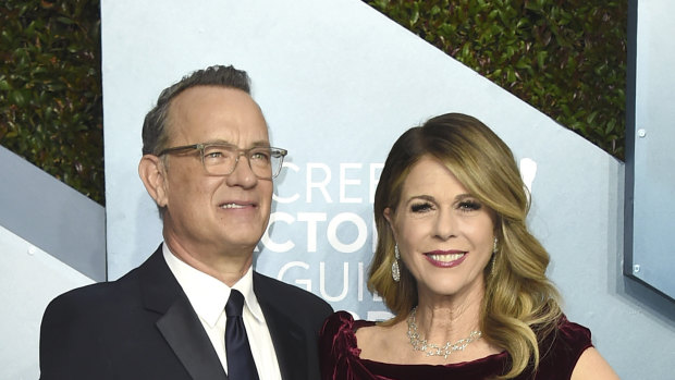 Tom Hanks and wife Rita Wilson diagnosed with coronavirus in Australia