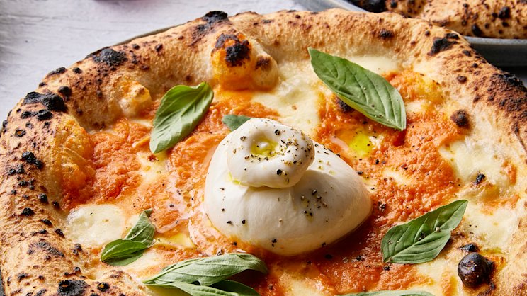 Upgrade pizza night at home with overnight dough and creamy burrata-image
