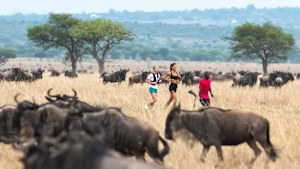 In 2023, Veronika took part in the Serengeti Girls Run, a four-day event in Tanzania.