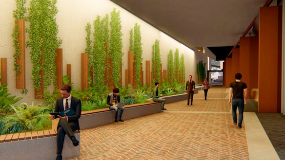 The vision for Arena Lane.