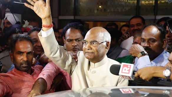 India's President Ram Nath Kovind.