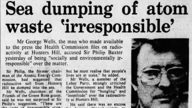 A Sydney Morning Herald article about the contaminated land from 1978.