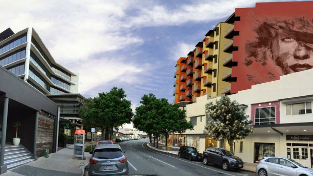 Designs by Mondo Architects for a proposed development on Sandgate Road, Nundah.