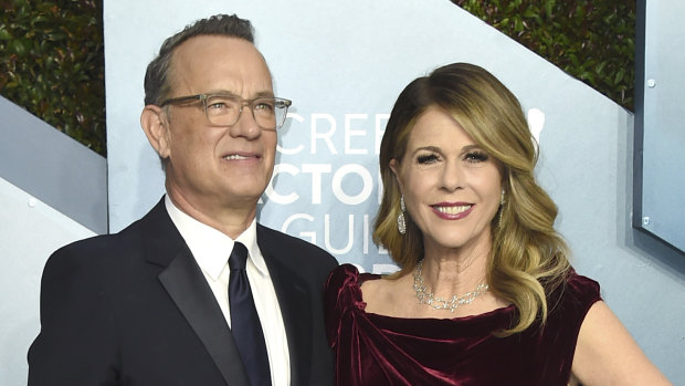 Tom Hanks and Rita Wilson.