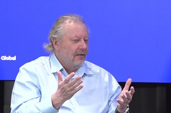 WiseTech executive chairman Richard White.