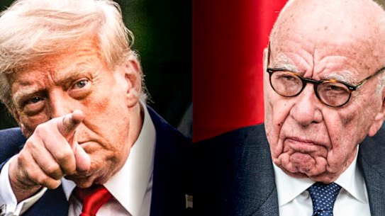 Donald Trump has filed legal action against Rupert Murdoch and News Corporation over a story published in The Wall Street Journal.