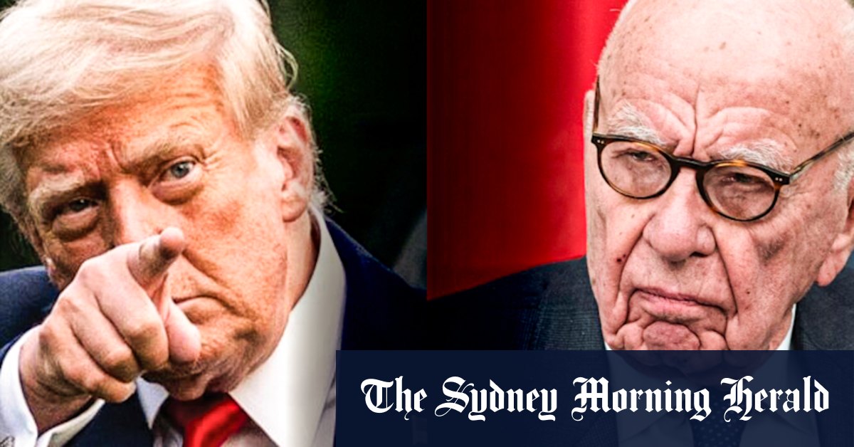 Trump and Murdoch agree to pause in battle over Epstein article