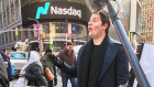 In a 2017 tweet, Big Un’s Brandon Evertz reacts as he sees a Big Review TV ad appear in Times Square, New York. The liquidators aren’t able to locate him.