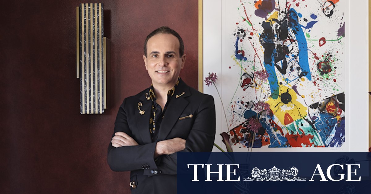 Interior designer Greg Natale on his collection of archival Versace - Vimarsana News
