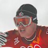 Ryan Wedding competing for Canada during the Salt Lake City Winter Olympic Games.