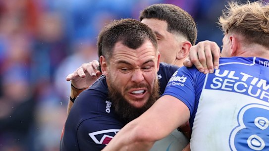 David Klemmer was issued a show-cause notice by the Knights for an on-field blow-up.